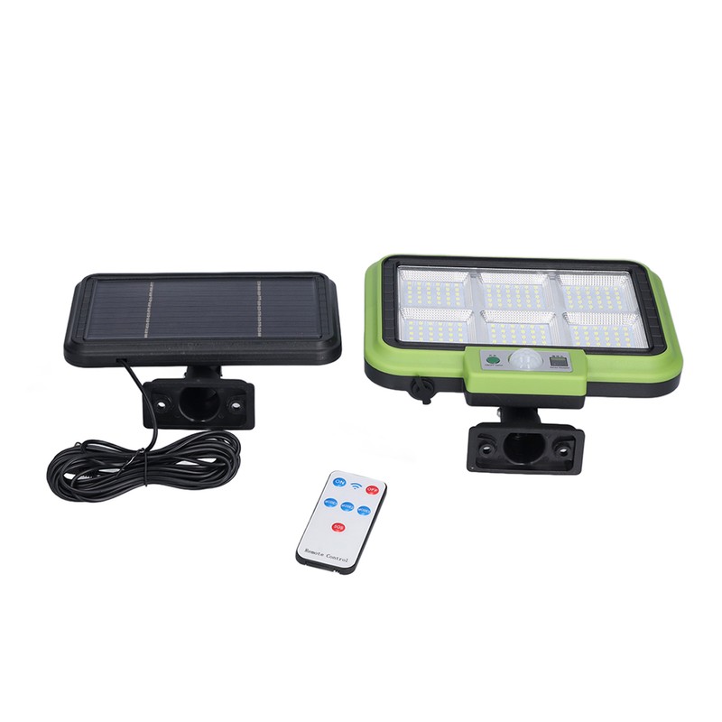 Solar Light Rotatable Panels Rechargeable Battery Motion Sensor Function Waterproof
