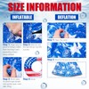 Inflatable Pool Float Tube Cool USA Flag Design Water Swimming