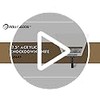 ROLLINGDOG 17.5 Inch Knockdown Knife - Threaded End Can be