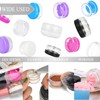 25PCS 3 Gram Sample Containers, 3ml Empty Jars with Lids,