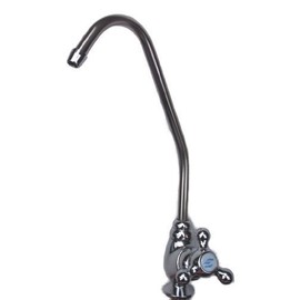 Drinking Water Filter Tap, Chrome Bobble Foot, Fits all Water Filter Systems & RO