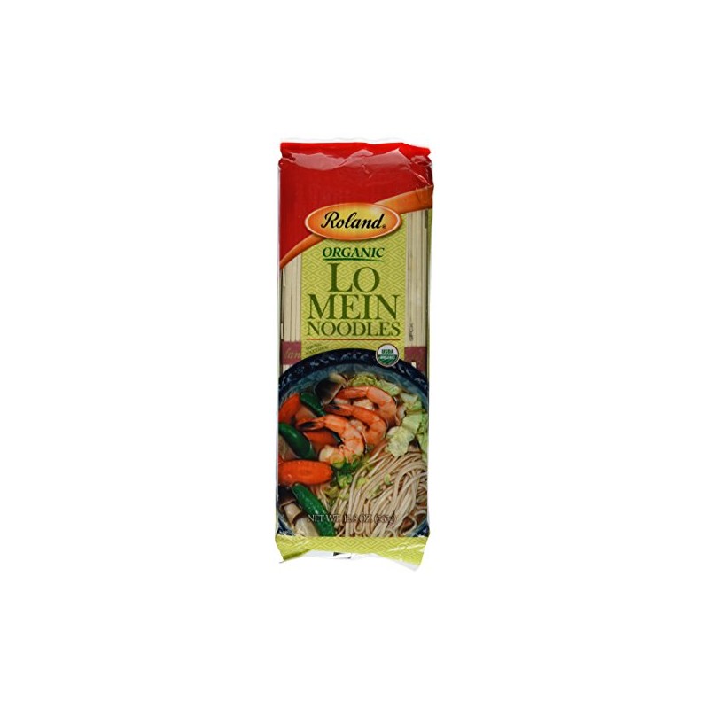 ROLAND Organic Lo Mein Noodles, 12.8 OZ