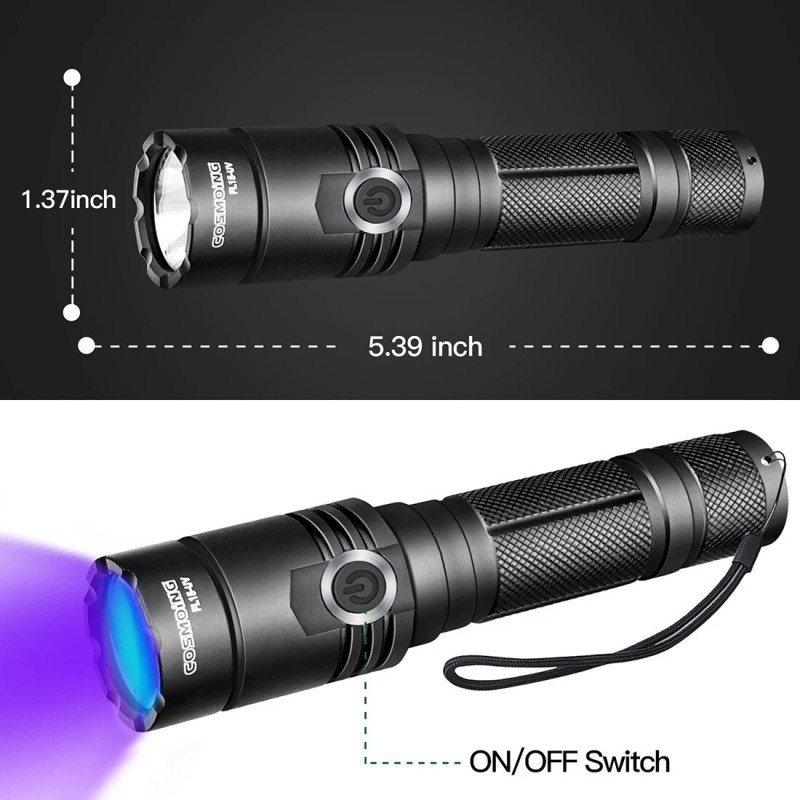 LED Lenser|Led Lenser 395nm Blacklight UV Light Tactical LED Flashlight