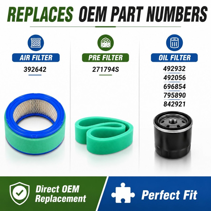 392642 Tune Up Kit for V-Twin 16HP 18HP 421400 402400