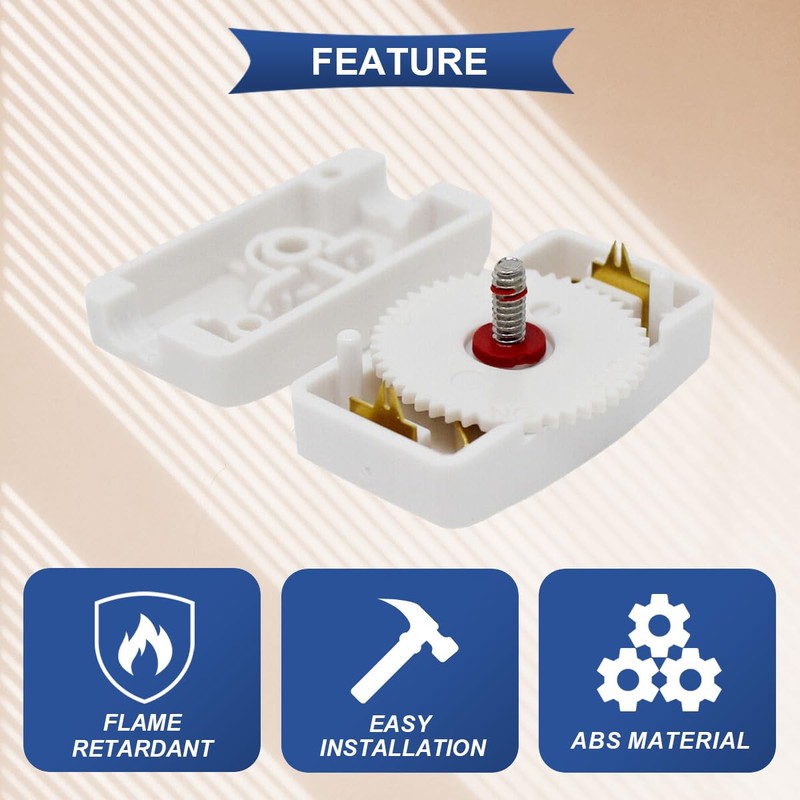 DKARDU 20 Pcs Inline Rotary Cord Switch 3A 125V ON/Off