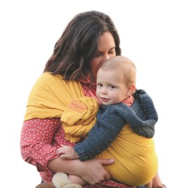 Nalakai Baby Sling Carrier - Bamboo and Linen Baby Wrap Carrier for Newborn and Toddler