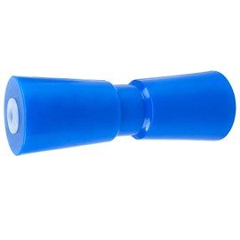 Boat Trailer Roller 10",Keel Rollers for Boat Trailer,Heavy Duty PU Bow Roller Boat Trailer Accessories Replacement Boat Trailer Parts Fits 5/8" Shaft (Blue)