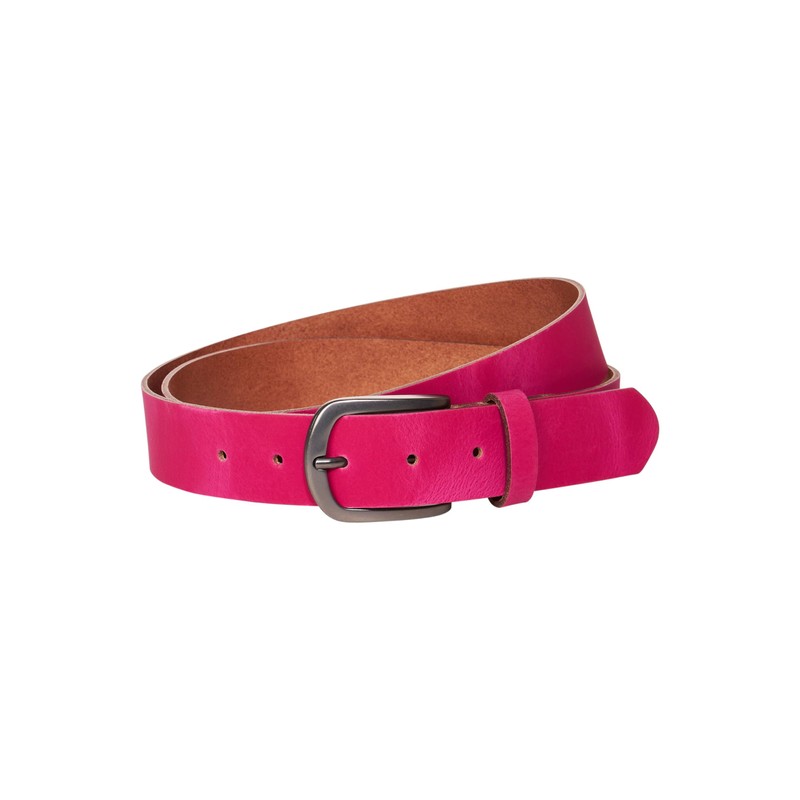 Cecil Women's Leather Belt, chestnut brown
