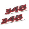 Pair Set 345 Passenger & Driver Side Emblems 3D Badge