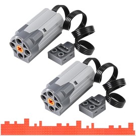 Power Funtion Set 2*M Motor, Compatible with Toy Building Block L Brand