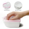 IVON IVON 2pcs Nail Soaking Bowl & 3pcs Cuticle Pusher,