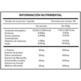 ANIMALIN NITE - gomitas para NIÑOS con l-teanina, inositol, colina y melatonina - ayuda a relajarse y dormir mejor