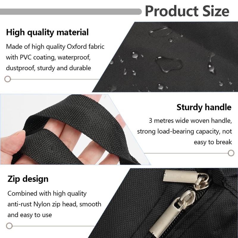 180L Large Storage Bag, 600D Oxford Transport Bag, Storage for
