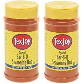 TexJoy Special BBQ Seasoning Rub 14oz Containers (Pack of 2)