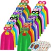 ADJOY Superhero Capes and Masks 24 Sets for Kids with