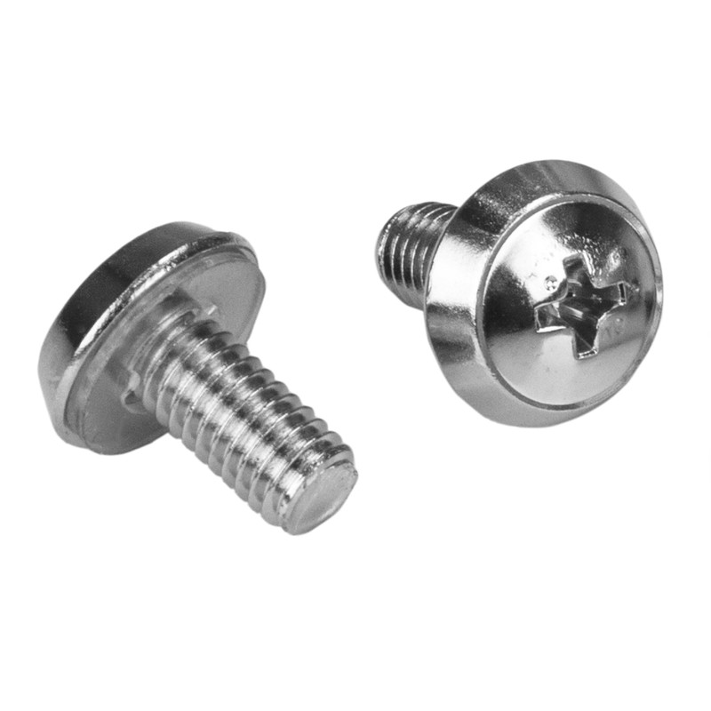 StarTech.com M6 Rack Screws and M6 Cage Nuts - 20