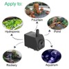 Submersible Pump 300GPH Ultra Quiet with Over Heating Protection 6ft