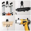 CHRI Pack of 4 Wall Hooks Garage Heavy Duty Garage