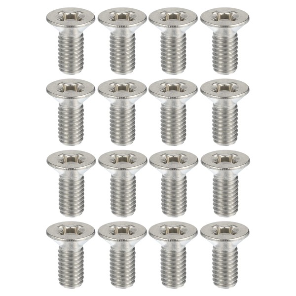 X AUTOHAUX Brake Disc Rotor Screws Bolt Kit 93600-06014-0H for