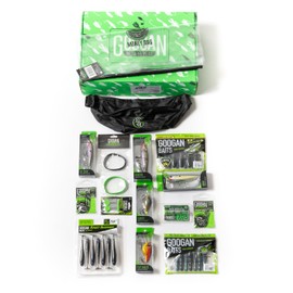 GOOGAN Squad Monster Crate - Ultimate Bass Fishing Lure Kit & Tackle Box