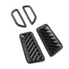 4pcs Car Interior Front Upper Air Vent Outlet Cover Trim