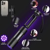 LEAGY 6 Pack UV Ultra Violet Blacklight 9 LED Flashlight