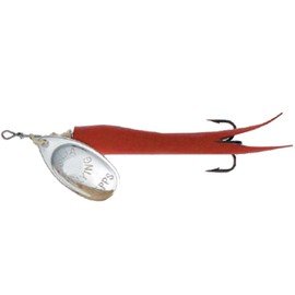 B-Creative Mepps Aglia Spinners/Lures - Sea Trout Pike Perch Salmon Bass Fishing Tackle (FLYING C SILVER/RED / 10g)