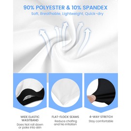 Hotfiary Youth Boys One Leg Compression Pants for Basketball Long Leggings Sports Tights Kids Athletic Soccer Base Layer