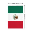 Mexico String Flag Pennant Banner, 5.5 x 8.3 Inch Mini