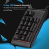 19-key 3-Color USB Numeric Keypad Mechanical Touch Feeling 10 Million