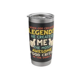 Food Critic Legend Stainless Steel Insulated Tumbler