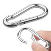 Acrux7 5/16 Inch Stainless Steel Spring Snap Hook 20 Pack