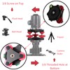 Tripod Leveling Base, LP‑64 Camera Leveler, 5° Horizontal Adjustment Aluminum