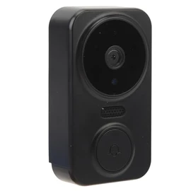 Pomya de Intercomunicación de Vídeo, Timbre de Vídeo 4,3 Pulgadas con Cámara y Monitor, Timbre de Intercomunicación Visual Inalámbrico WiFi 2,4GHz con