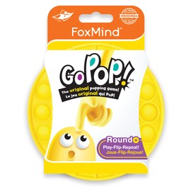FoxMind, Go Pop! Roundo, The Original and Ingenious Tactile Game. (Yellow)