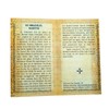 William J. Hirten Deluxe Catholic Holy Card with Traditional Prayers