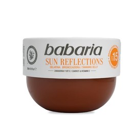 Babaria - Gelatina Bronceadora SPF 15 con Zanahoria y Vitamina E | Protector Solar | Acelerador del Bronceado | Fórmula Antioxidante | Vegano | 300ml