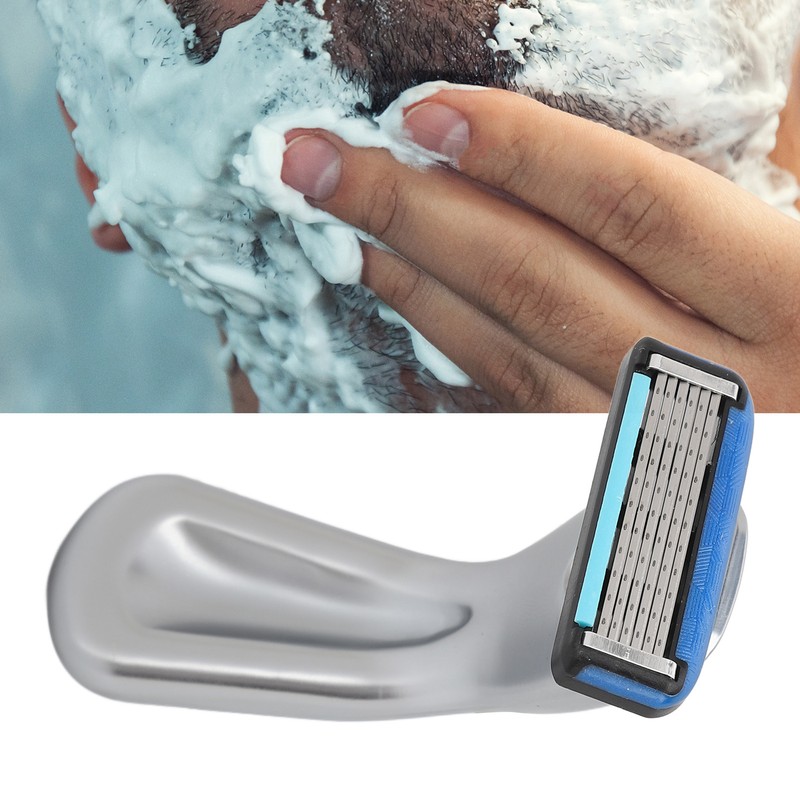 Men Manual Razor Six Blades Waterproof Precise Portable Removable Quick