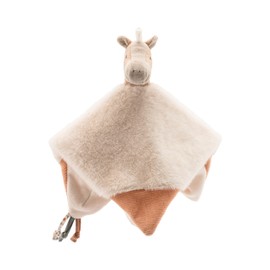 Sterntaler Cuddly Blanket S Horse Sunny – Baby Cuddly Blanket Made of Soft Fleece and Corduroy Fabric – Baby and Children Cuddle Blanket with Knot – Baby Cuddly Toy with Rattle for Home and Travel,