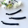 Minkissy 20pcs Adjustable Hair Ties for Men Elastic Ponytail Holders