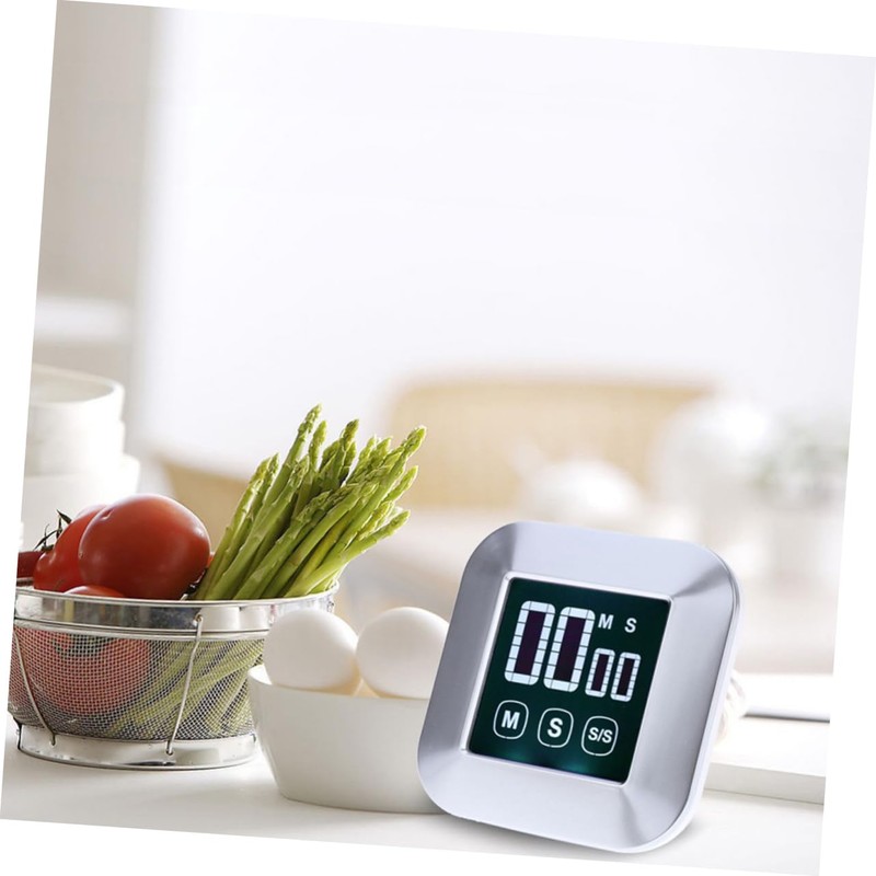 SHOWERORO Digital Kitchen Timer Backlight Touch Screen LCD Timer Count