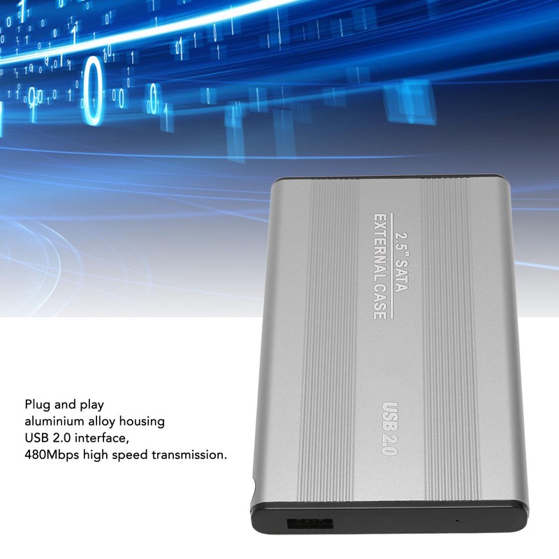 External Hard Drive 2.5 Inch Slim USB 2.0 High Speed