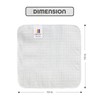 UBICON 100% Organic, Thin, Soft and Climate Friendly Cotton White