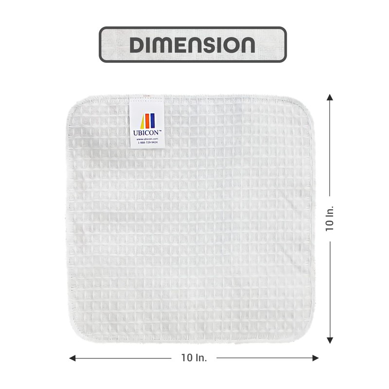 UBICON 100% Organic, Thin, Soft and Climate Friendly Cotton White