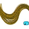 Moonlight Feather YELLOW Thin Long Grizzly Rooster Loose Feather &