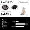 Lashify Curl 12mm Gossamer Eyelash Extensions Refill, Ash Color, DIY
