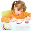 Eraser, Eraser Sticker, Set of 5, 2 Layers, Easy Engraving,