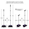 Broom and Dustpan Set, Upright Purple Broom with Dustpan Combo