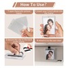 Yuoyar 4 Pcs Magnetic Car Picture Holder for Visor -