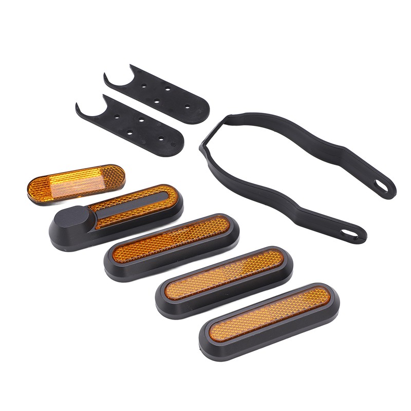 Wheel Reflective Strip Scooter Night Reflector Parts with Screws Bracket